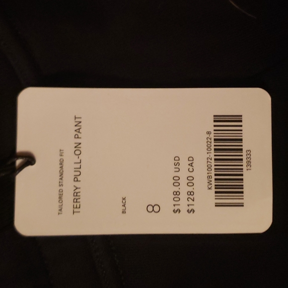 Kit and ace NWT pull on Terry joggers - Picture 4 of 4